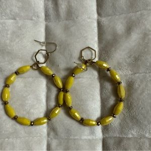 Hart Designs yellow earrings